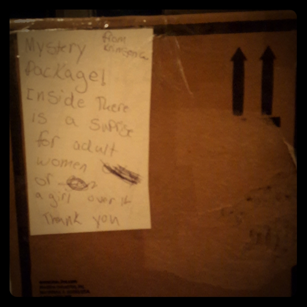 A mystery box.